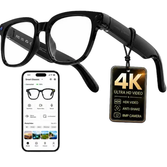 4K AI Smart Glasses